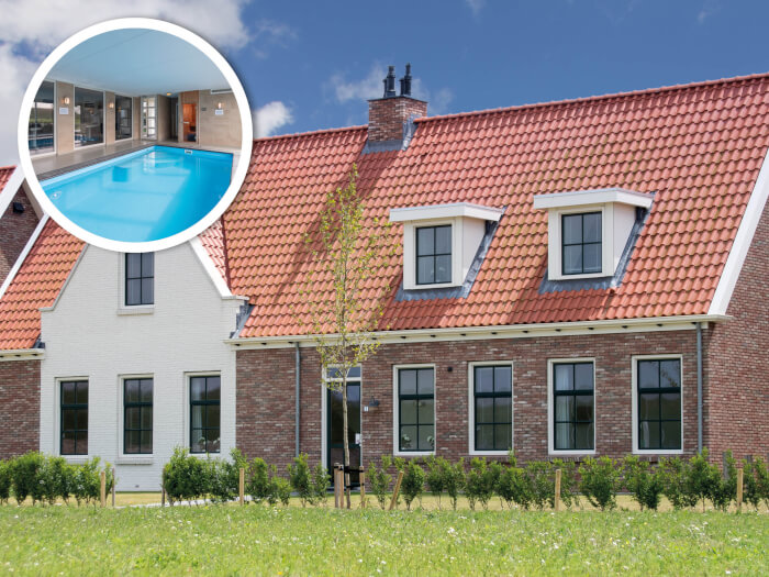 Vakantiewoning in Colijnsplaat (Zeeland) voor 12 personen met 6 slaapkamers.
