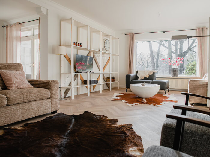Vakantiewoning in Leende (Noord-Brabant) voor 10 personen met 5 slaapkamers.