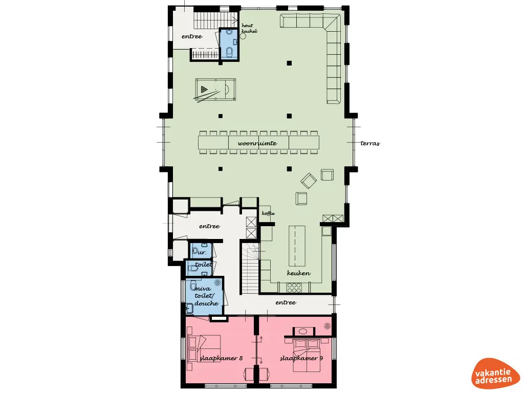 Vakantieadressen accommodatie afbeelding