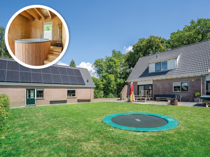 Vakantiewoning in Opende (Groningen) voor 26 personen met 9 slaapkamers.