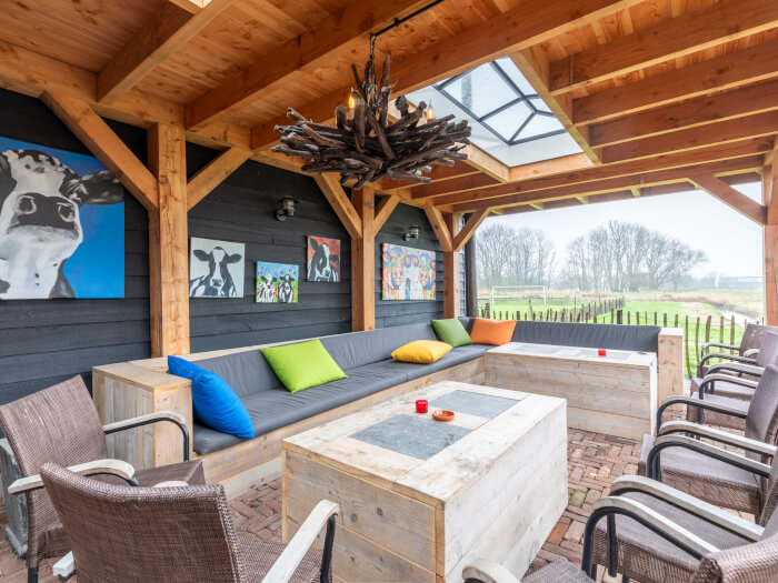 Vakantiewoning in Vreeland (Utrecht) voor 16 personen met 7 slaapkamers.