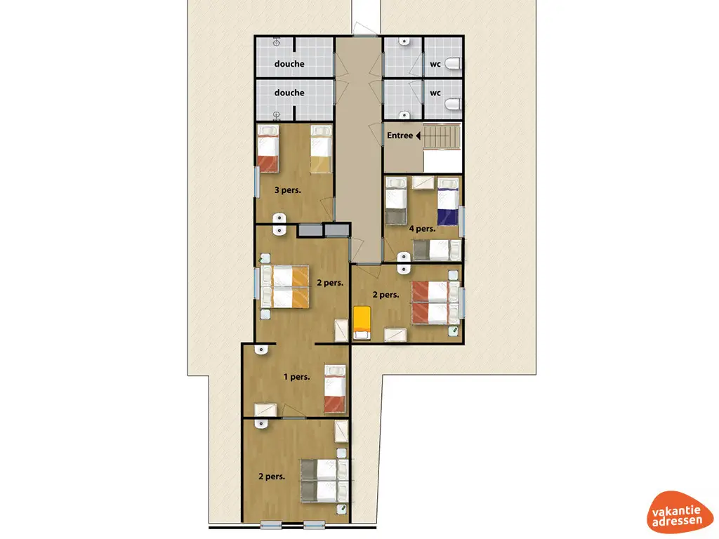 Vakantieadressen accommodatie afbeelding