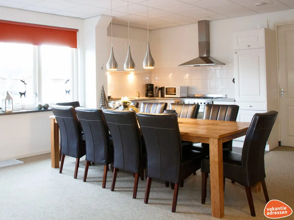 Vakantiewoning in Hollandscheveld (Drenthe) voor 12 personen met 6 slaapkamers.