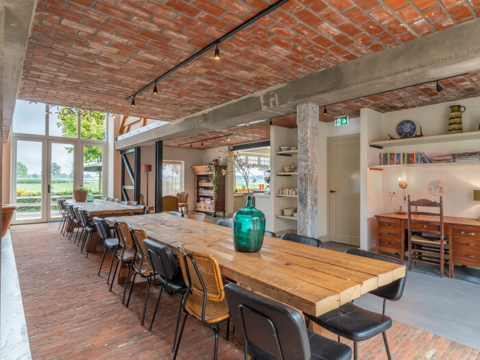 Vakantiewoning in Otterlo (Gelderland) voor 18 personen met 9 slaapkamers.