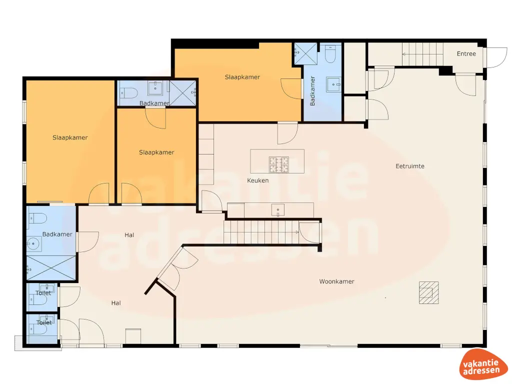 Vakantieadressen accommodatie afbeelding