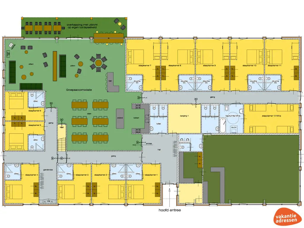 Vakantieadressen accommodatie afbeelding