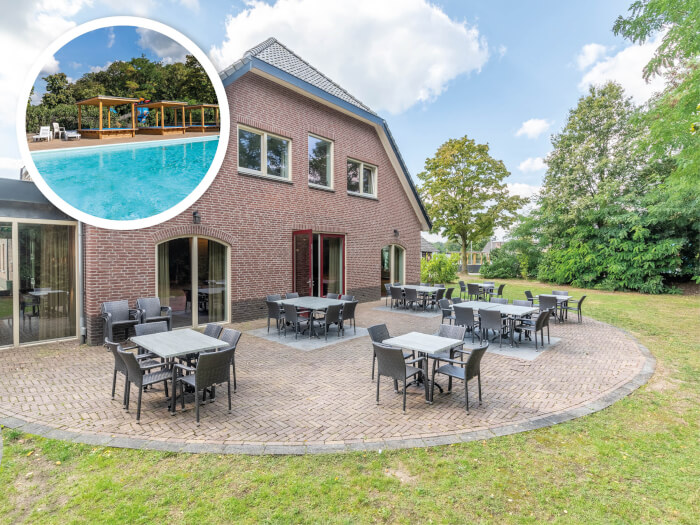 Vakantiewoning in Hengelo (Gld) (Gelderland) voor 30 personen met 16 slaapkamers.