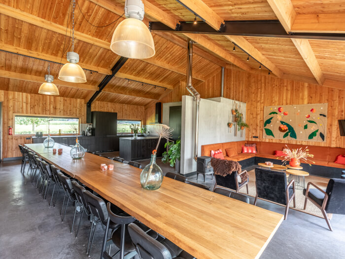 Vakantiewoning in Otterlo (Gelderland) voor 22 personen met 11 slaapkamers.