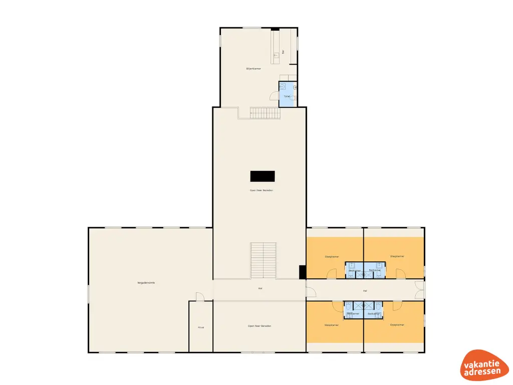 Vakantieadressen accommodatie afbeelding