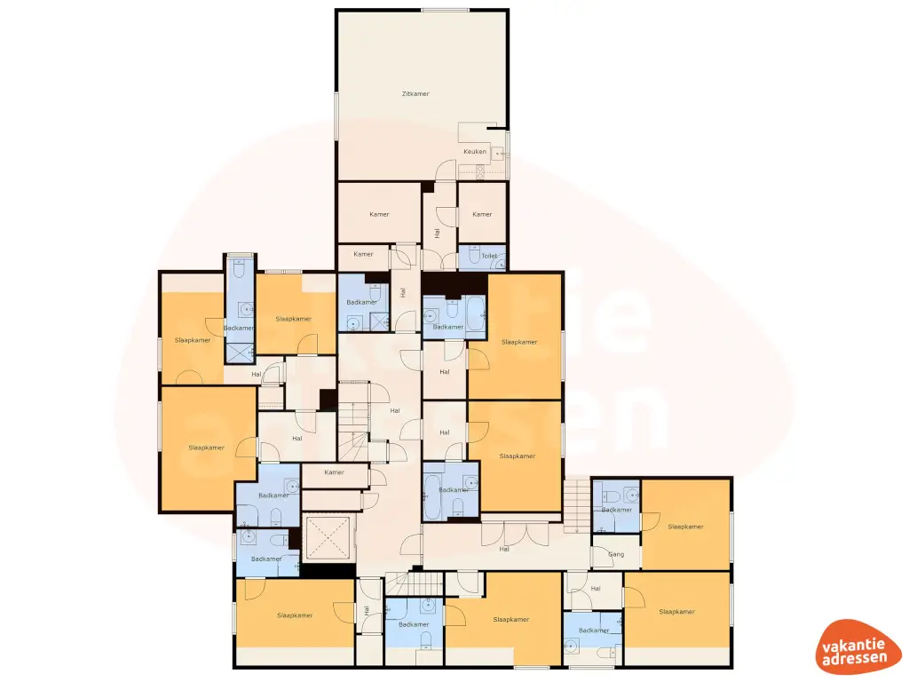 Vakantieadressen accommodatie afbeelding