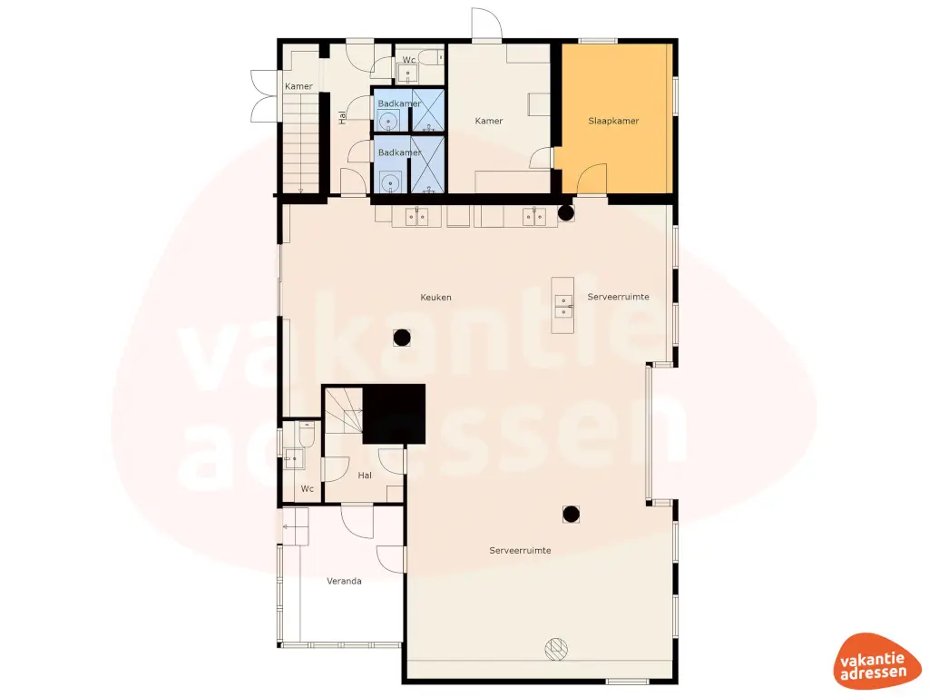 Vakantieadressen accommodatie afbeelding