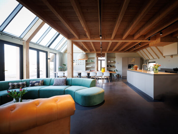 Vakantiewoning in Otterlo (Gelderland) voor 16 personen met 8 slaapkamers.