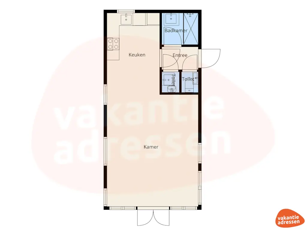 Vakantieadressen accommodatie afbeelding