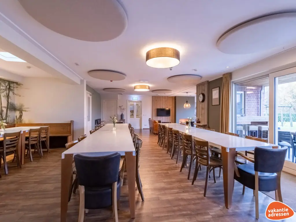 Vakantiewoning in Beugen (Noord-Brabant) voor 20 personen met 8 slaapkamers.