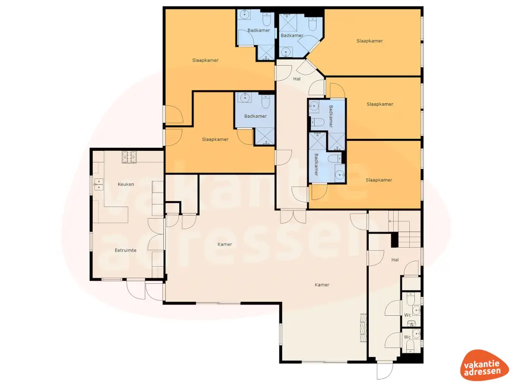 Vakantieadressen accommodatie afbeelding