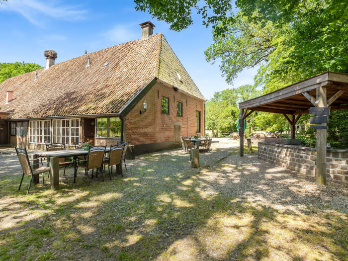 Vakantiewoning in Rossum (Overijssel) voor 14 personen met 6 slaapkamers.