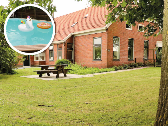 Vakantiewoning in 2e Exloërmond (Drenthe) voor 14 personen met 4 slaapkamers.