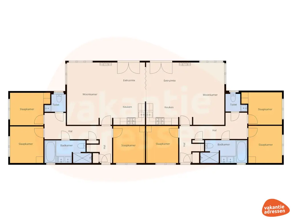 Vakantieadressen accommodatie afbeelding