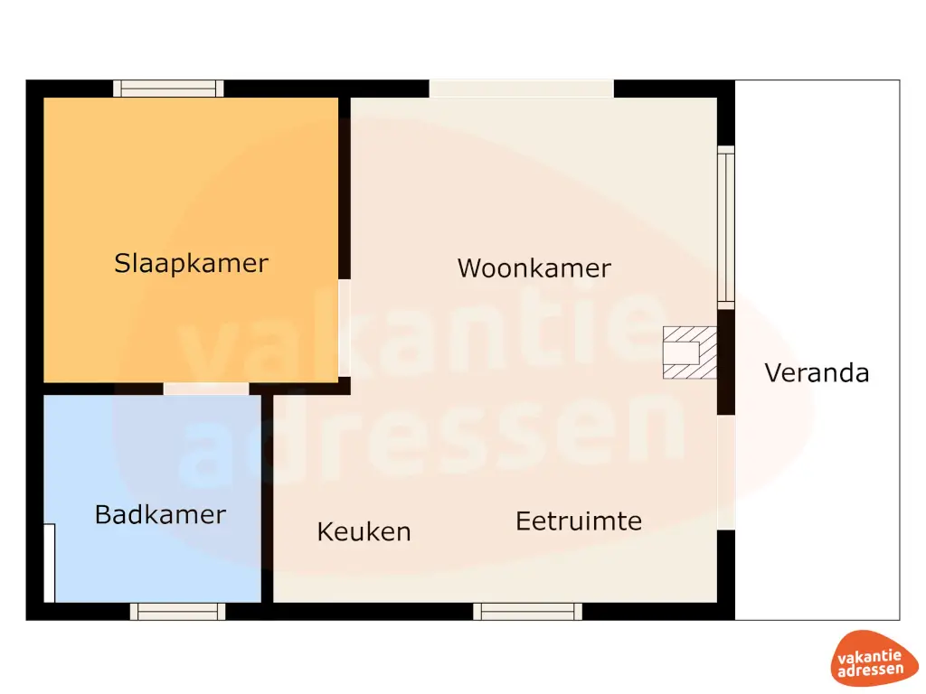 Vakantieadressen accommodatie afbeelding
